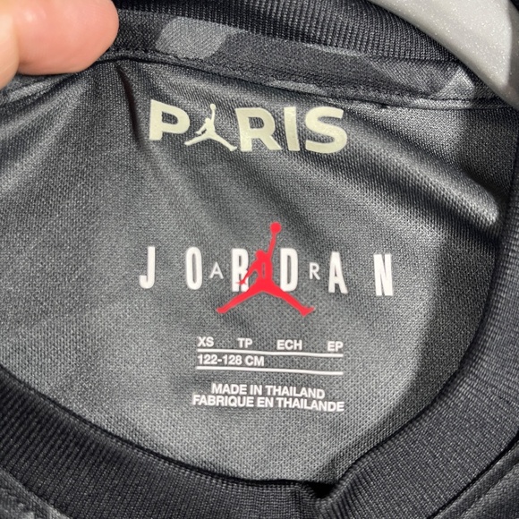 Kylian Mbappe 7 Nike PSG x Paris Saint Germain Third Kit Soccer Jersey Youth XS - Picture 3 of 9